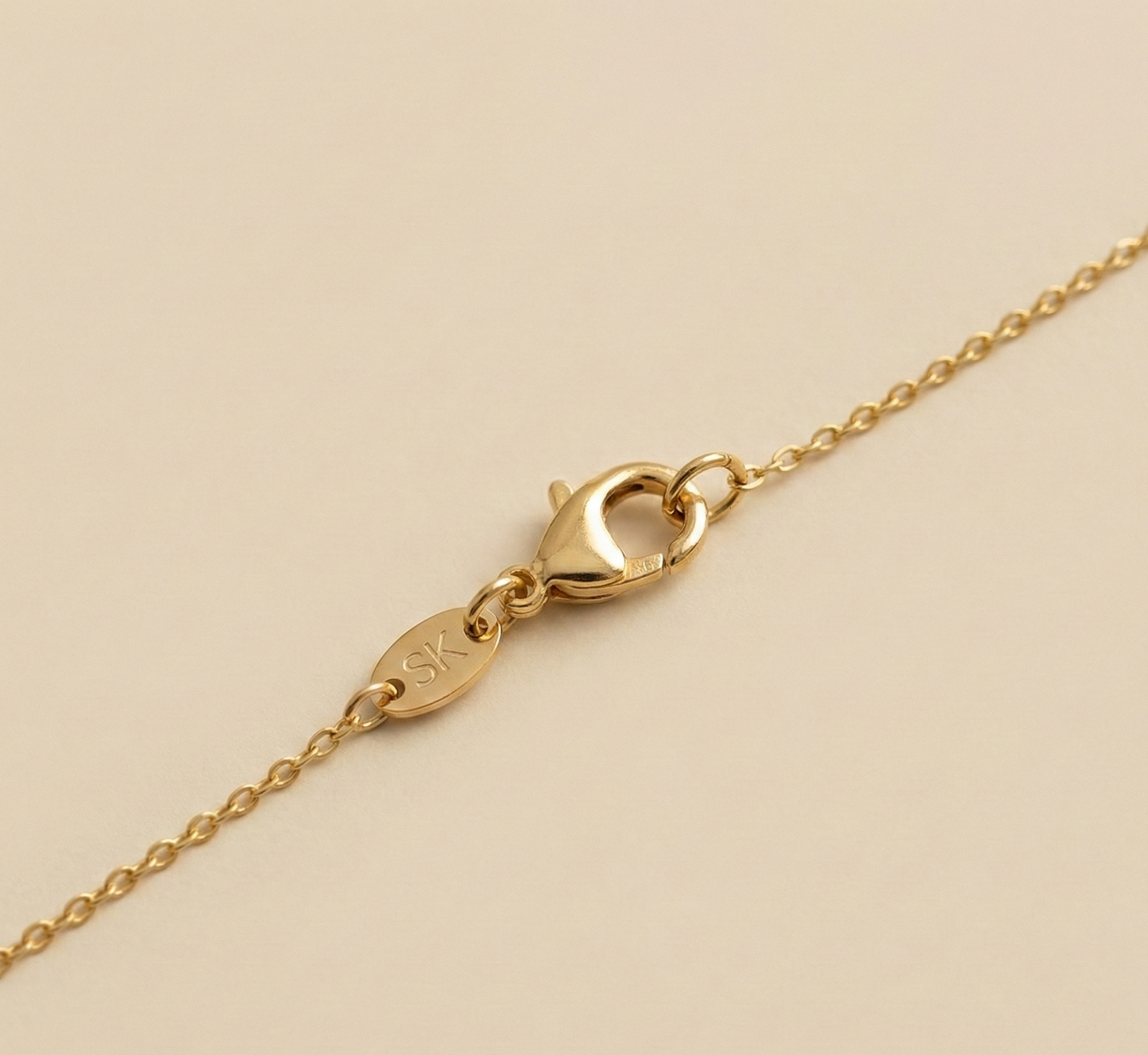 Surekar Silk Collection: 18K Gold Vermeil Minimalist Necklace