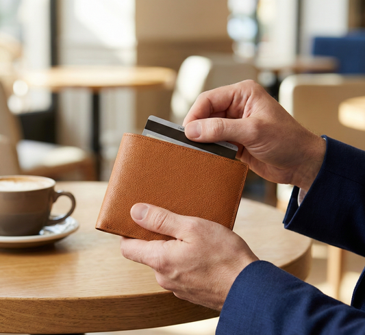 Surekar Slim Leather Wallet for Men